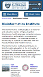 Mobile Screenshot of bioinformatics.org.nz