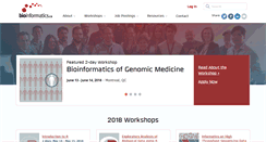 Desktop Screenshot of bioinformatics.ca