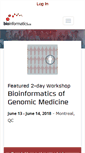 Mobile Screenshot of bioinformatics.ca
